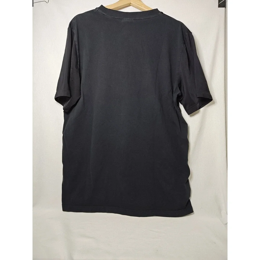 Nike Tech Black Men's White Logo T-Shirt XLarge‎ 3D Graphic CW5385-010 DRIFIT